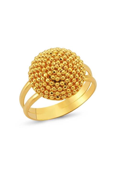 BİLEZİKHANE 22 Ayar Altın Toplu Dorika Yüzük 5.75 Gram