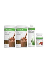 Herbalife Başlangıç Seti-22 (2 Çikolatalı Shake 50g Şeftalili Çay Aleo Içecek )