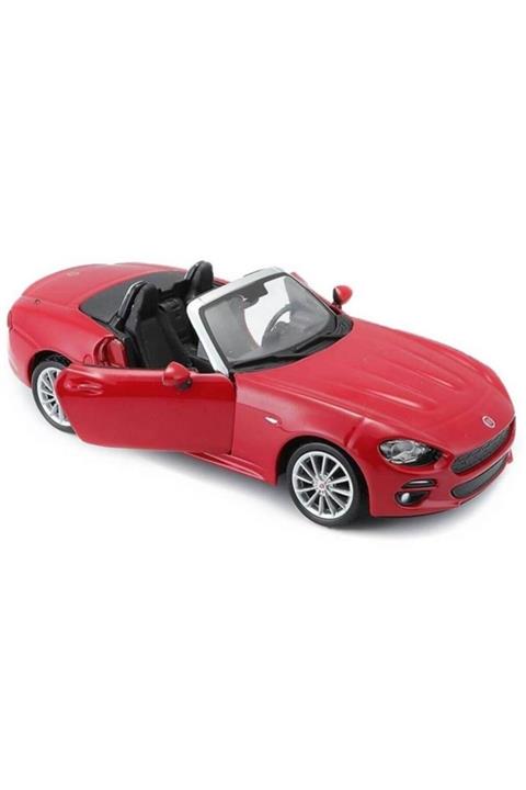 BBURAGO 1:24 Fiat 124 Spider Model Araba