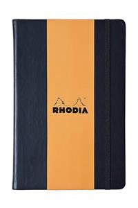 Rhodia Boutique Webnotebook A4 Boy Çizgisiz Defter Siyah Sert Kapak Rw118469