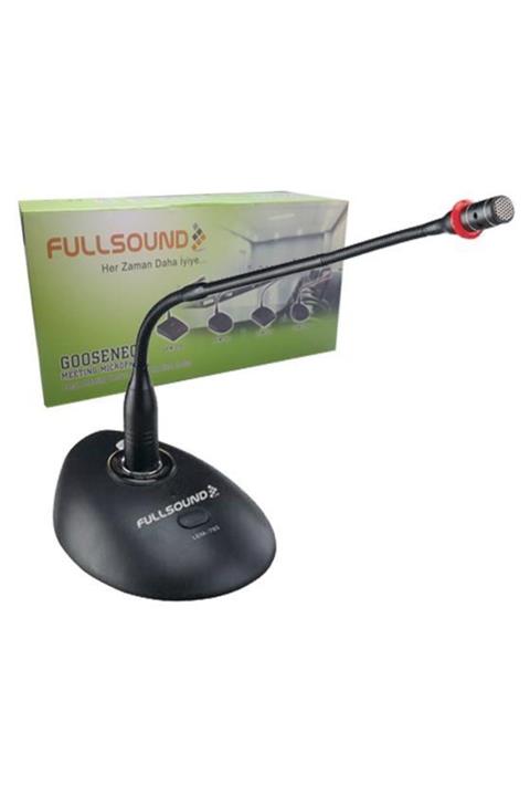 FullSound Kürsü Mikrofonu 5 Metre Kablolu Lem-794