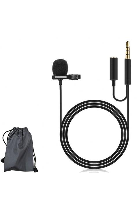 Concord Jh-043 Telefon Uyumlu Yaka Mikrofonu 1.5m