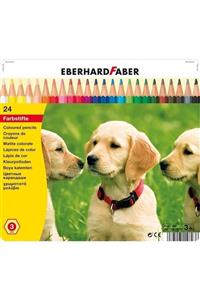 Eberhard Faber Eberhardfaber 24 Renk Altıgen Kuru Boya 3mm Ef-514823