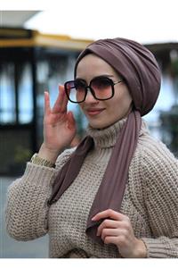 Zehra Hazır Havuz Tesettür Giyim (tesettür Giyim) Tasarım Bone Koyu Vizyon