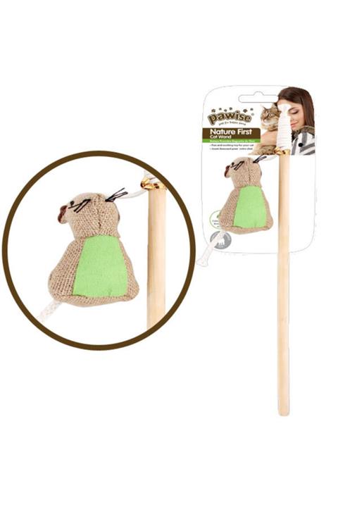 Durbuldum Pawise Nature First Kedi Oltası Fareli 35,5 Cm