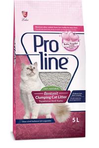 Pro Line Proline Kedi Kumu 5lt Bebek Pudra Kokulu 2 Adet