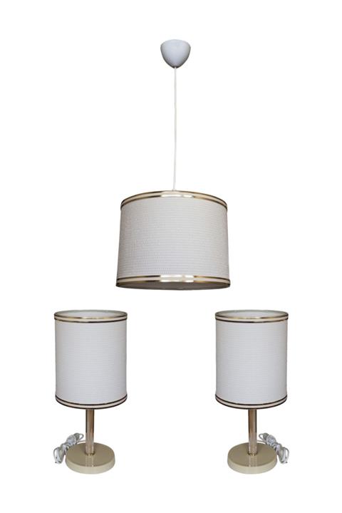 Dlight Rüya Yatak Odası Abajur Ve Avize Seti