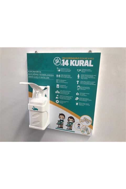 DIYTOY Dezenfektan Standı Duvar Tipi