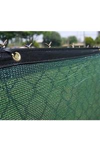 HRN Textile %95 Güneş Geçirmez Gölgelik File Gölgeleme Tülü Çit Filesi Balkon Gölgeliği 1x2 m2 Yeşil