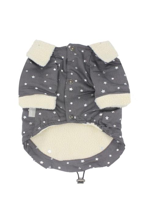 Pawstar Gri Yıldızlı Ceket
