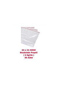 ÖZKAN AMBALAJ 23x31 2000gr'lık Buzdolabı Poşeti 50adet