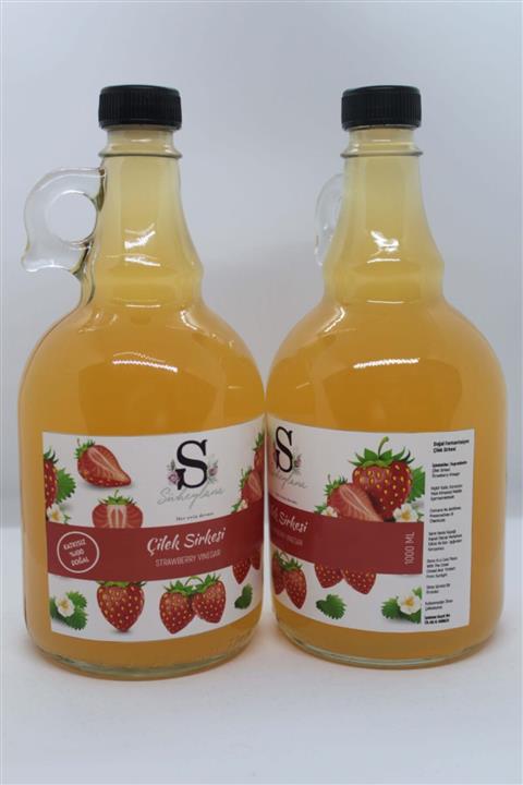 Süheylaana 2'li Doğal Çilek Sirkesi 1 Litre