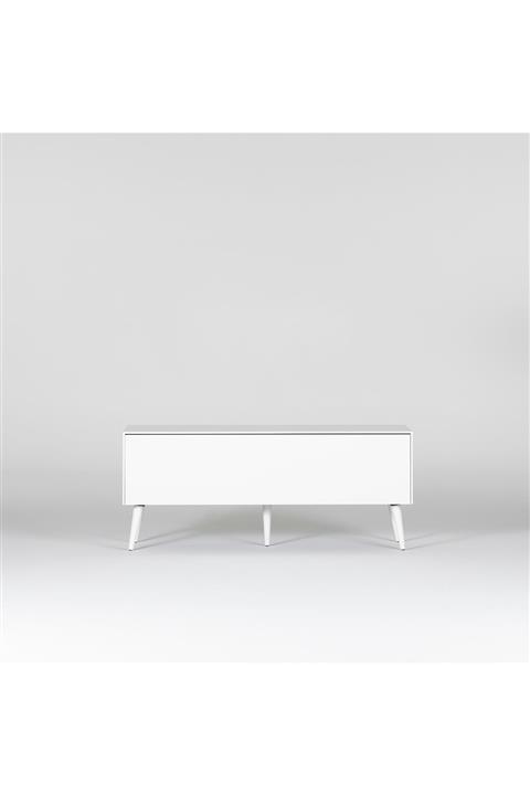 Sonorous Solo 120f Retro Beyaz Askısız Tv Ünitesi