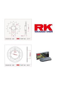 RK Yamaha Mt-03 Rk X-Ring Zincir Dişli Set 520 Xso-15/47T(2006-0)