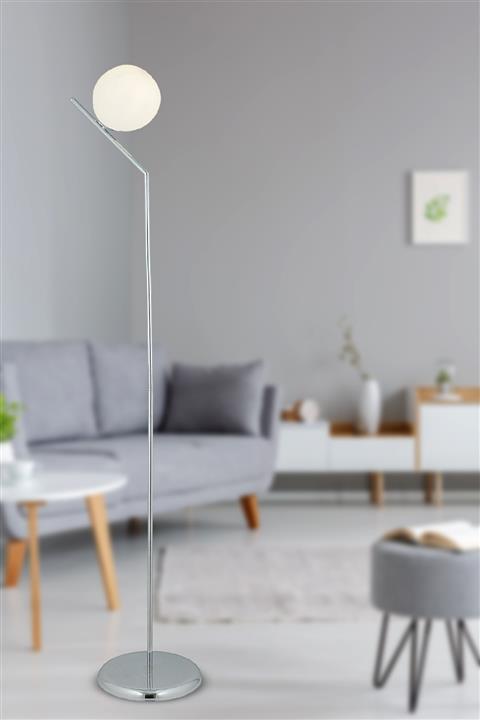 Apliqa Sara Krom Kaplama Modern Lambader