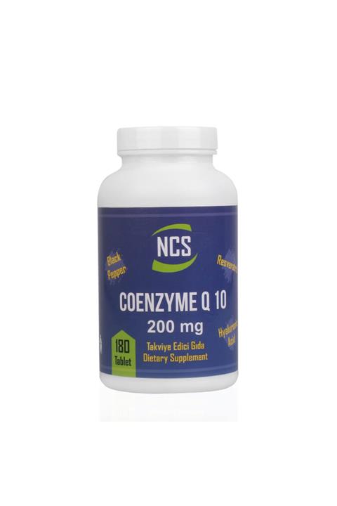 NCS ® Coenzyme 200 Mg 180 Tablet Resveratrol Karabiber Hyaluronic