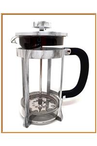 Eviniçin Mermer Desen Ferforjeli Cam French Press 600ml