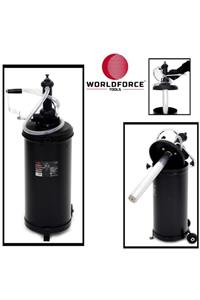 WORLDFORCE TOOLS Worldforce 18 lt Turlu Şanzıman Yağ Pompası Profesyonel Servis Ekipmanı