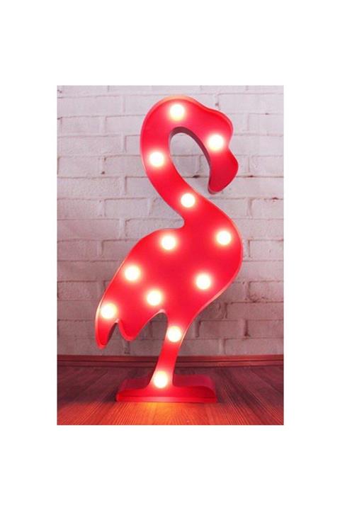 İstoc Trend Led Işıklı Flamingo Gece Lambası