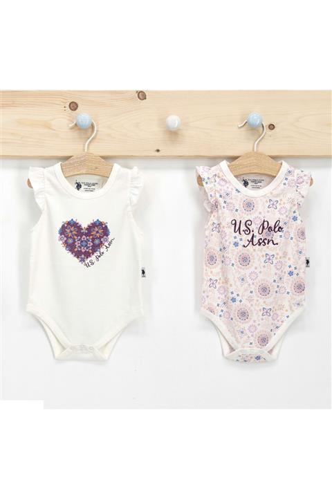 U.S. Polo Assn. Us Polo Kız Bebek 2'li Atlet Body