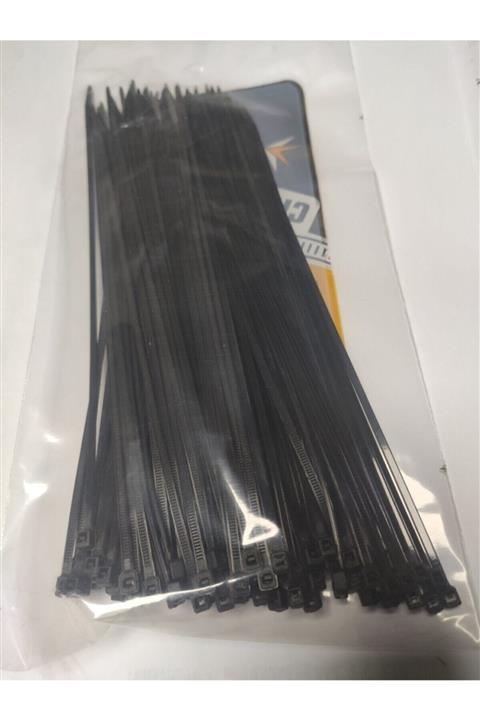 AKSUFEZ (falçata Hediyeli) Plastik Beyaz Cırt Kelepçe 4.8 X 250 Mm 100 Lü Tnr-0320