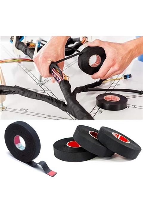 OEM Isıya Dayanıklı Kalıntı Bırakmayan Alev Geciktirici Çok Amaçlı Yalıtımlı Bant (15 Metre)