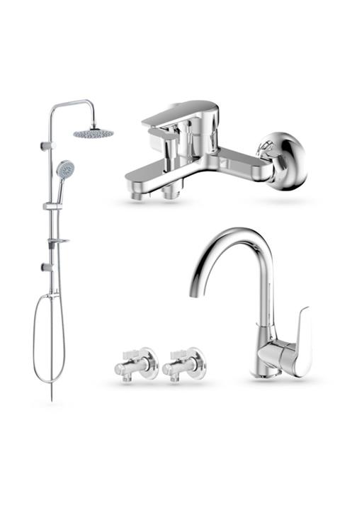 QUA Este Banyo Set Kuğu 3b