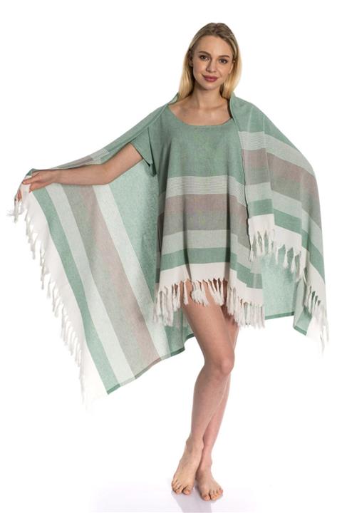 Dokubba Peştamal Plaj Elbisesi Ve Peştamal Seti