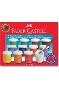 Faber Castell Faber-castell Guaj Boya Şişe 12 Renk 5170 160401