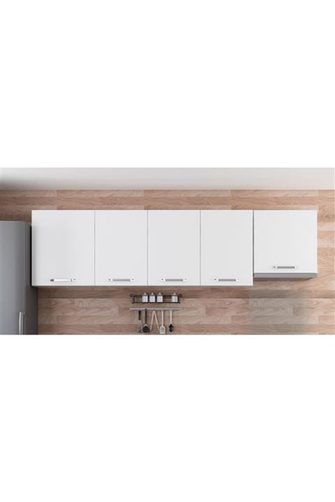 Minar 270 cm Mutfak Dolabı Beyaz 270-b4 Üst Modül