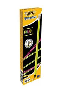 Bic Kurşun Kalem Evolutıon Silgili 12 Li 942882