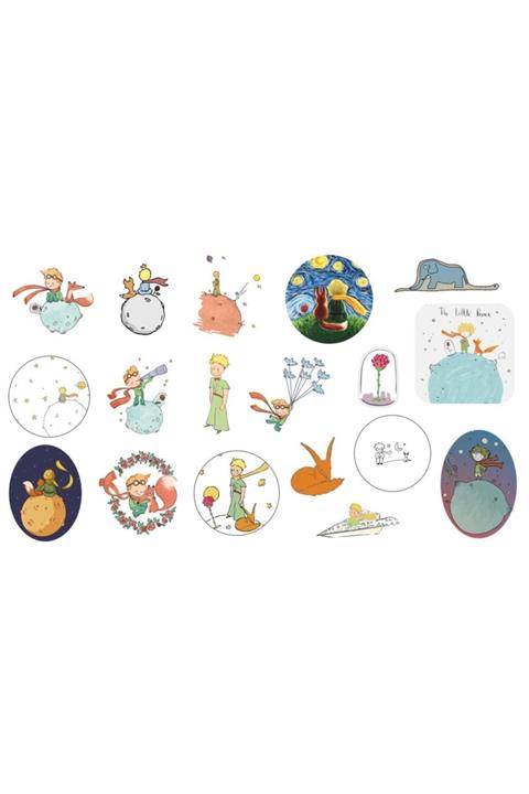 nice isler atölyesi Küçük Prens Tasarımlı Sticker Seti