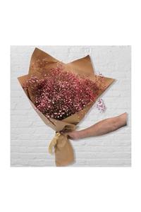 Çiçek Yolla Kırmızı Butik Gypsophila Buketi