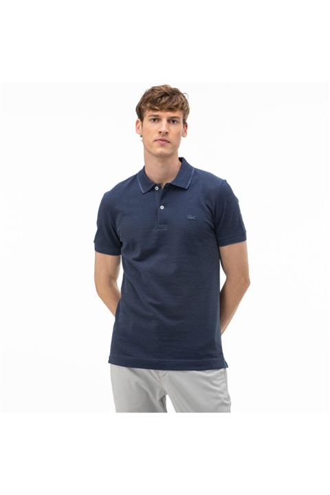 Lacoste Erkek Regular Fit Lacivert Kısa Kollu Polo