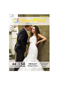 SMARTPHOTO Smart Photo A4 Mat (satin) 290 Gr/m² 50 Adet/1paket Profesyonel Fotoğraf Kağıdı