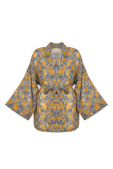 Belle Âme Zebra Kimono