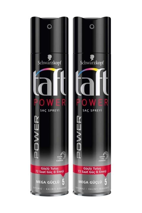Taft Power Kafein Sprey 250 Ml. X 2 Adet