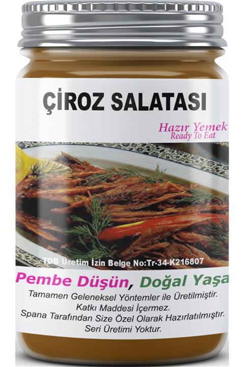 SPANA Çiroz Salatası Ev Yapımı Katkısız 330gr