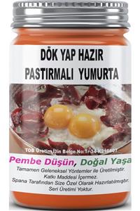 SPANA Dök Yap Hazır Pastırmalı Yumurta Ev Yapımı Katkısız 330gr