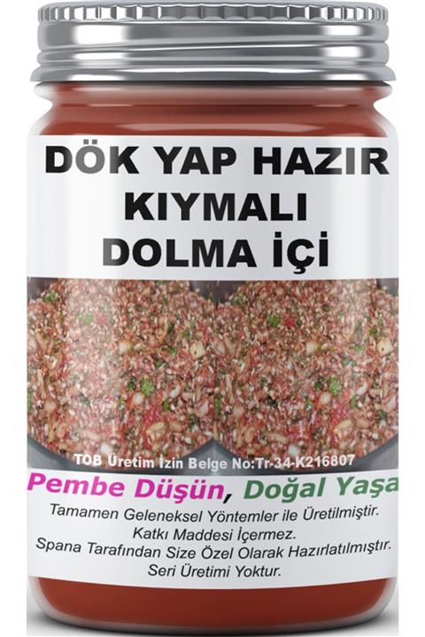 SPANA Dök Yap Hazır Kıymalı Dolma Içi Ev Yapımı Katkısız 330gr