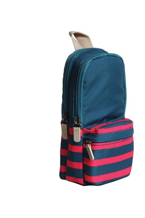 KAUKKO Bold Kalem Çantası Petrol K2045