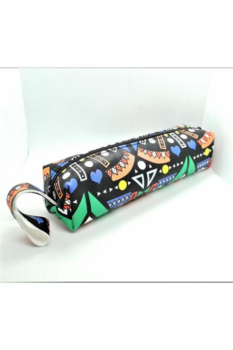 HCG TASARIM Büyük Boy Sosis Kalem Kutu Mandala