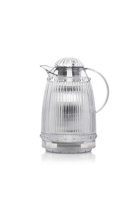 EW's Kitchenware 1.5 Lt Şeffaf Beyaz Barok Termos