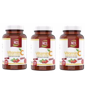 NCS Vitamin C 1000 Mg Beta Glukan Çinko Kuşburnu 3 Kutu 360tablet