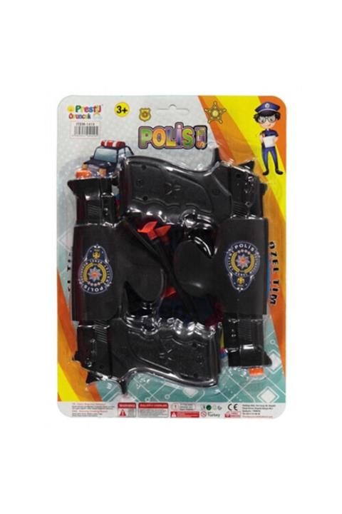 Yabidur Oyuncak Kılıflı Silahlı Polis Seti 2 Li