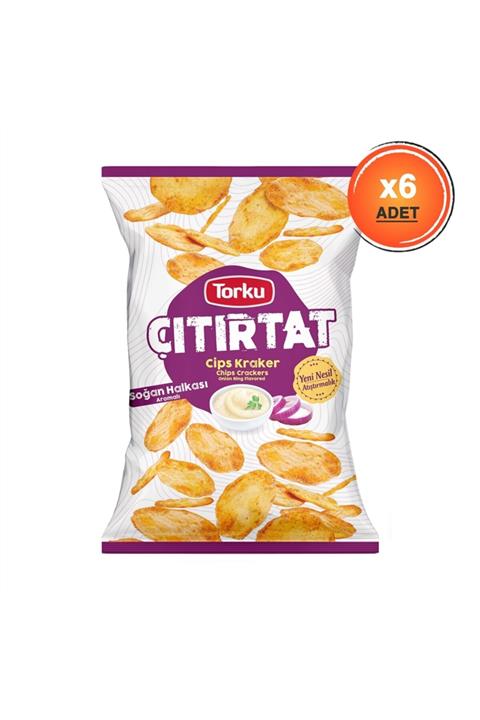 Torku Çıtırtat Soğan Halkalı Kraker 60 gr  X6