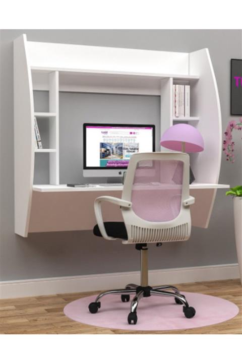 Alvers Mobilya Buğlem Çalışma Masası Tamamı Mdf