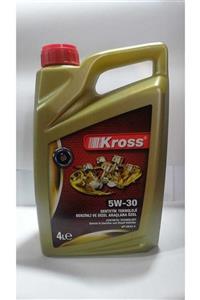 KROSS 5w30 Motor Yağı Dizel Ve Benzinli Araçlara Özel Sentetik Teknoloji 4 lt