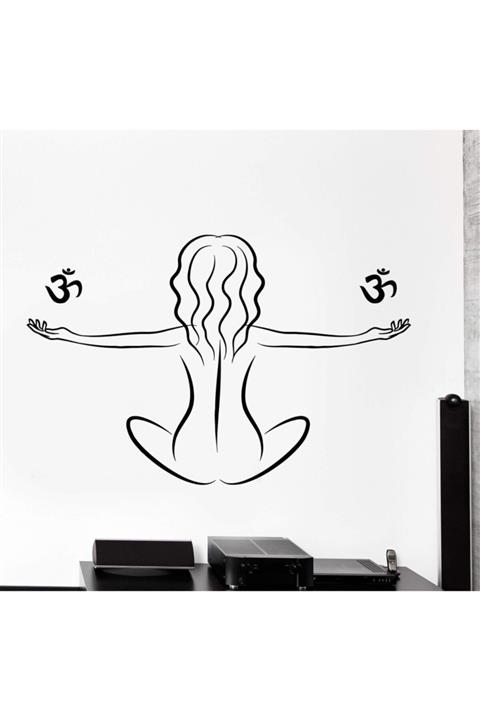 remifol Yoga Duvar Sticker
