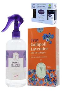 Dr. Lavender Lavanta Oda Spreyi 400 Ml + Saf Lavanta Yağı 10 Ml + Cam Lavanta Kolonyası 260 Ml